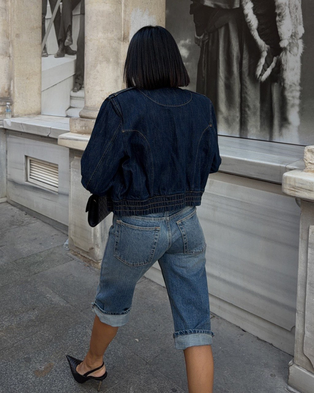 Denim Buttoned jacket