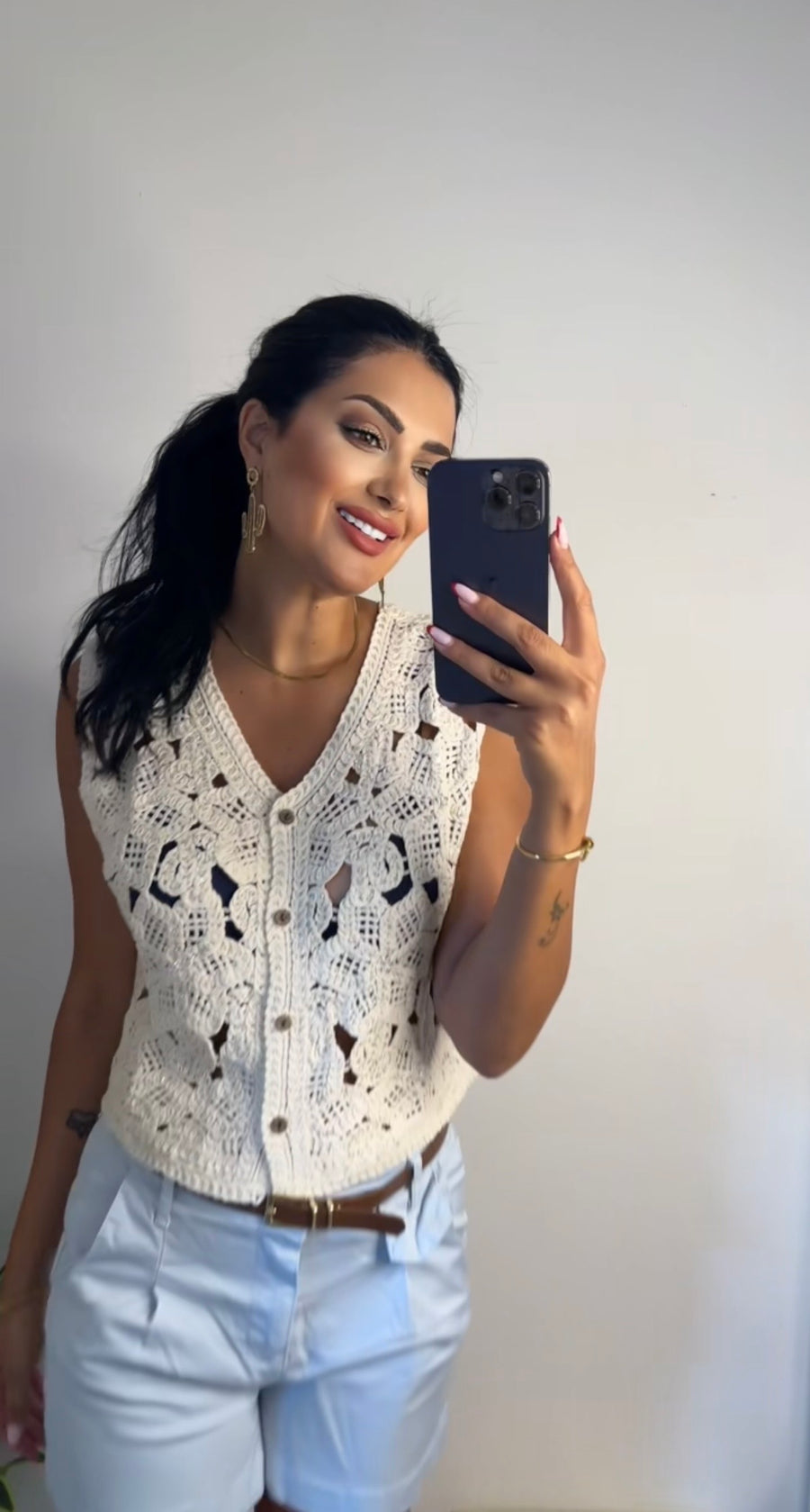 Oasis Crochet Top