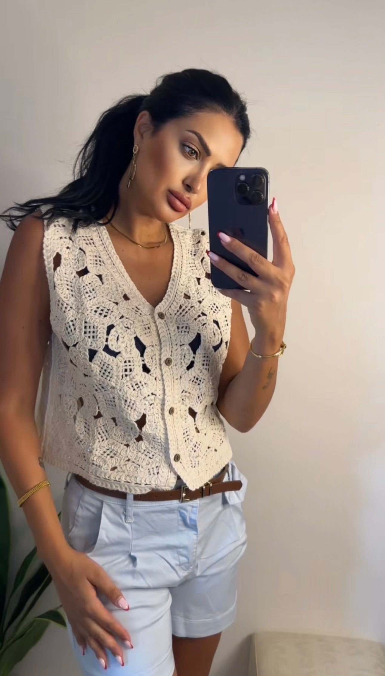 Oasis Crochet Top
