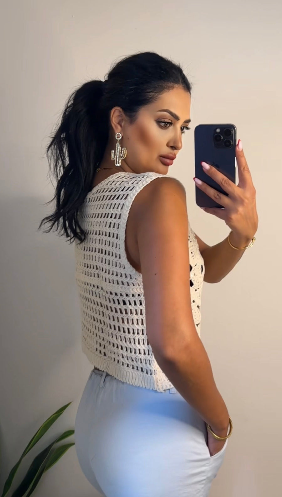 Oasis Crochet Top